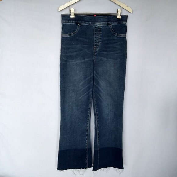 Spank 20231R  Flare Denim Jeans Size Large Flat Front - Picture 1 of 4